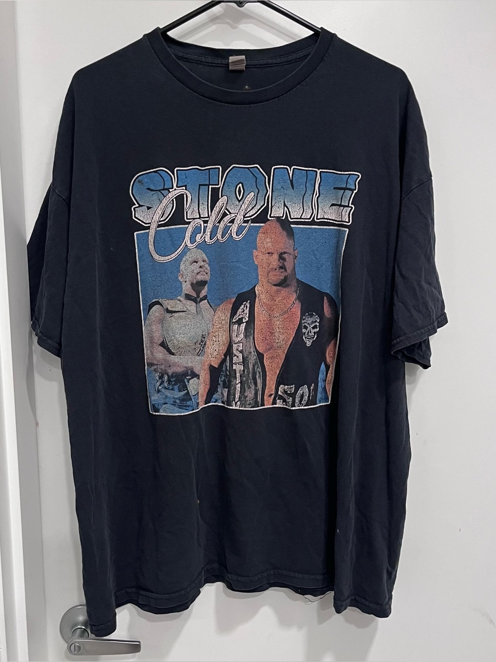 WWE Stone Cold Steve Austin Graphic Short-Sleeve Tee Black 2XL